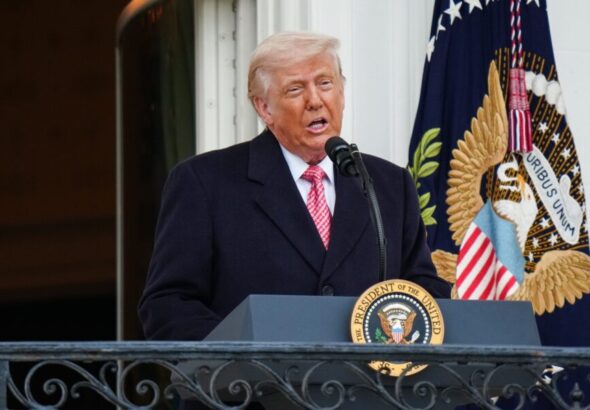 President Donald Trump hosts event celebrating farmers at White House